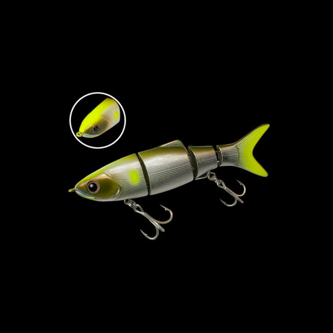 96-Chart-Head-Silver-AyuJointed-Bait-72SF-Biovex-Lures